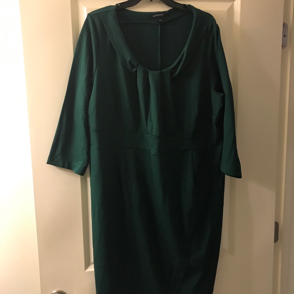 Green 1X dress